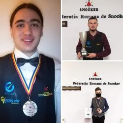 An excelent pentru snookerul de la ACS Transilvania: Trei medalii în Campionatul Național și una în Cupa României