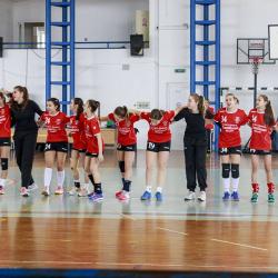 Handbal Junioare – parcurs de retur numai cu victorii!