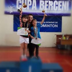 Rezultate excelente pentru micutii sportivi de la sectia de badminton.