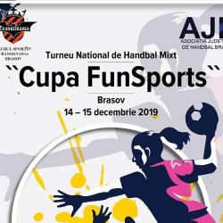 Turneul Național de handbal mixt Cupa FunSports, Brasov, 14-15 decembrie 2019