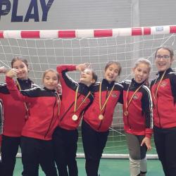 Weekend plin pentru echipa de minihandbal-fete