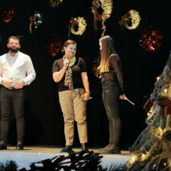Vicecampioana olimpică Doina Stăiculescu și viceprimarul Costel Mihai au fost alături de micile gimnaste ale ACS Transilvan